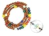 Spiritual Beads Navgraha Nine Stone Rudraksha Yoga Meditation Malas with Sri Yantra Pendant