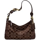 AUTHENTIC COACH BLEECKER SIGNATURE SMALL ZIP HOBO 11430