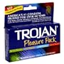 Trojan Condoms, Pleasure Pack, Lubricated (Twisted Pleasure, Her Pleasure, Sensations, Intense Ribbed Shared Pleasure),12-Count Packages (Pack of 3)