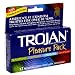 Trojan Condoms, Pleasure Pack, Lubricated (Twisted Pleasure, Her Pleasure, Intense Ribbed Shared Pleasure),12-Count Packages (Pack of 3)