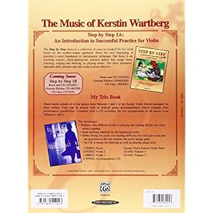 Step by Step 1A: An Introduction to Successful Practice for Violin (Book & CD)