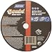 Norton Gemini Circular Saw Reinforced Abrasive Flat Cut-off Wheel, Type 01, Aluminum Oxide