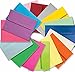 100 A2 Envelopes in 12 Assorted Multi Colors for 4-1/8