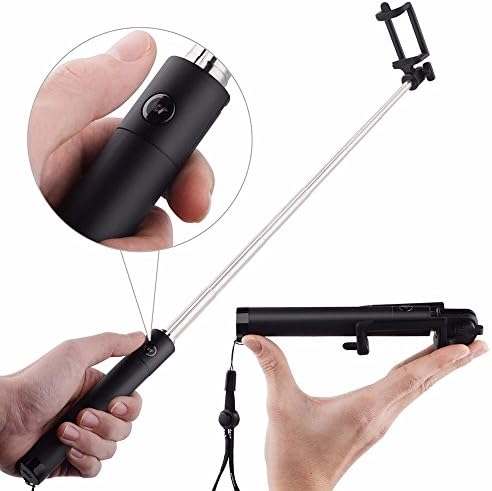 Selfie Stick,Premium Quality Bluetooth Self-portrait Monopod from Xtreme Accessories,pocket size with FREE Waterproof Storage Pouch (blue)