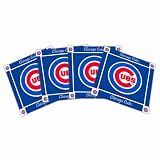 MLB Chicago Cubs 4pk Ceramic Coasters