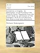 Cymbeline, a tragedy, by Shakespeare, as performed at the Theatres Royal. Regulated from the promt-book, by permission of the managers. With an introduction, and notes critical and illustrative.