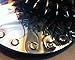 New Spike Studded Embellished Adjustable Cap Bright Brim (Black)