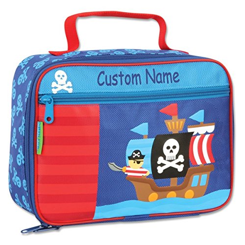 Personalized Classic Pirate Ship Lunch Box - CUSTOM NAME