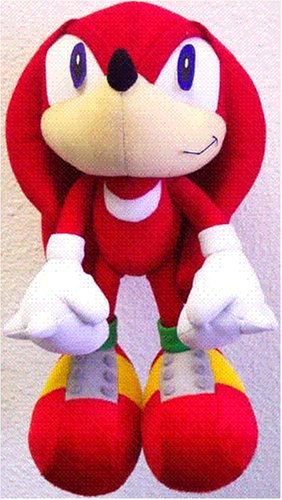 Childrens Toyshop  Toys : Sonic X: Knuckles 8" Plush (Plush Doll Figure)