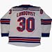 Henrik Lundqvist New York Rangers Autographed Replica Reebok NHL Hockey Jersey (White)