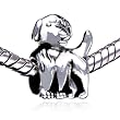 Cute Dog Bead Charm Fits Pandora Charms & Beads