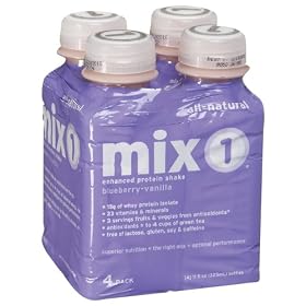 Mix1 – Blueberry Vanilla Protein & Antioxidant, 4 drinks