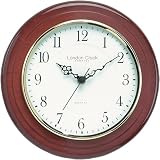 Mahogany Finished Wall Clock 22101