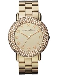 Marc by Marc Jacobs Marci Gold Tone Glitz Womens Watch - MBM3191