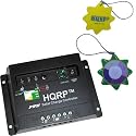 HQRP 20A Solar Panel Battery Charge Controller / Regulator 12V / 24V 20 Amp 300W with PWM Type of Charging plus HQRP UV Chain / UV Radiation Health Tester