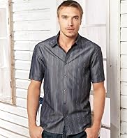 Blue Harbour Short Sleeve Tonal Stripe Shirt