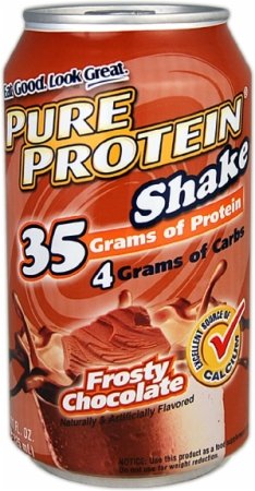 Ultra Pure Protein Shake (11 fl.oz.) Frosty Chocolate 12 cans
