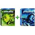 Star Wars Prequel & Trilogy Saga 1 2 3 4 5 6 Complete Movie Set Bundle [Blu-Ray]