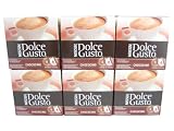 Dolce Gusto Chococino Capsules For The Dolce Gusto Machine By Nescafe (Case of 6 packages; 96 Capsules Total)