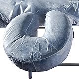 Master Massage Disposable Fitted Soft Headrest Cover Face Pillow Cushion for Massage Table 50 Pcs
