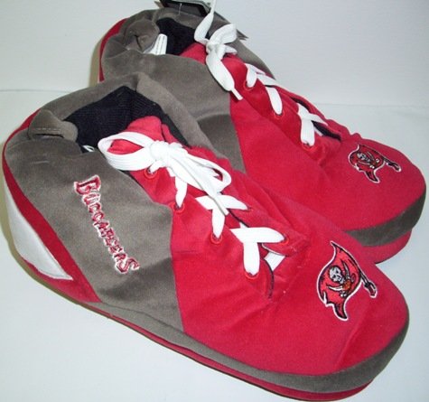 Tampa Bay Buccaneers NFL Plush Sneaker Slippers