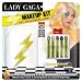 Lady GAGA Makeup Kit, Officially Licensed Lady Gaga Makeup Kit, Lightning Bolt Stencil, Glitter Makeup, and moreThey Will Not Last!