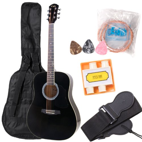 Kalos DGP-41BK Full Size Guitar Pack