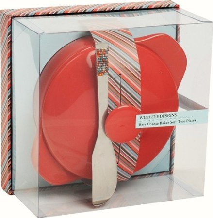 Carousel Collection Brie Cheese Baker with Spreader Set