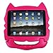 HDE Kids Light Weight Shock Proof Animal Case for iPad Air (Pink Cat)