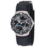 NFL Men's FDV-CAR Agent Series Carolina Panthers Velcro Watch