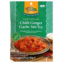 Asian Home Gourmet Chili Ginger Garlic Stir Fry Mix Seasonings, 1.75-Ounce Pouch (Pack of 12)