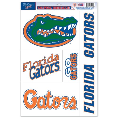 NCAA University of Florida 02433011 Multi Use Decal, 11