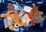 Disney's Oliver & Company 6" Beanie Pair