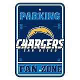 NFL San Diego Chargers Plastic Parking Signs