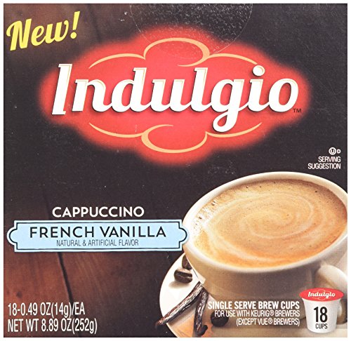 Indulgio 72 Count K-Cups (French Vanilla Cappuccino)