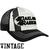 Reebok Oakland Raiders Natural-Black Broiler Adjustable Trucker Hat