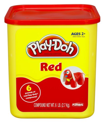 red play doh