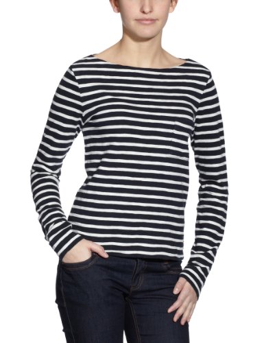 Marc O\'Polo Damen Sweatshirt, gestreift 202 4025 54033, Gr. 36 (S), Mehrfarbig (combo D81 Preisvergleich