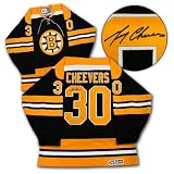 Gerry Cheevers Boston Bruins Autographed/Hand Signed Hockey Jersey