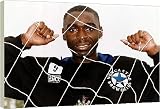 Box Canvas Print of Andy Cole Football from Mirror Photos