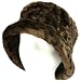 Winter Faux Fur Bucket Hat Cap Packable Elastic Brown