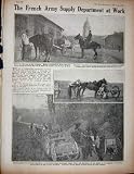 1915 WW1 Belgian Machine-Gun Soldiers Gun-Carriages