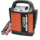Black & Decker START IT VEC012CBD 450 Amp Jump Starter/Inflator