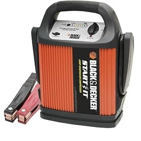 Black & Decker START IT VEC012CBD 450 Amp Jump Starter/Inflator