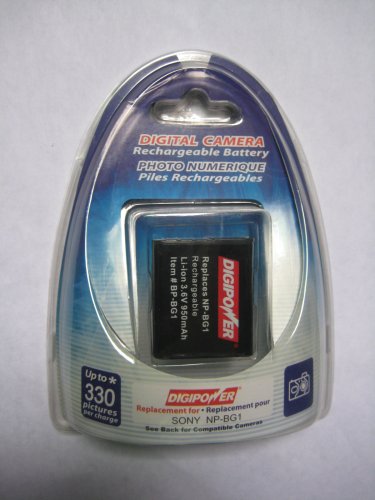 Digipower BP-BG1 Replacement Li-Ion Battery for Sony NP-BG1