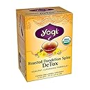 Yogi Tea Roasted Dandelion Spice Detox, 16 Count (Pack of 6)
