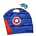 ROXX Superhero Superman Kids Girl And Boy Cape and Mask Costume for Child