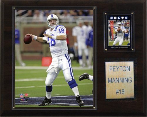 NFL Peyton Manning Indianapolis Colts Player Plaque