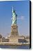 Tourists At The Statue Of Liberty Canvas Print / Canvas Art - Artist Mike Theiss