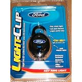 Ford Light Clip Key Ring Light Keychain by Plasticolor